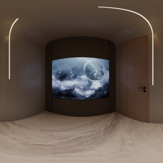 富一层影音室现代