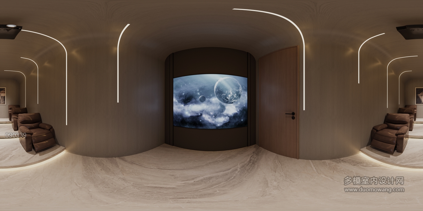 富一层影音室现代