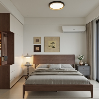 简约中古_老人房