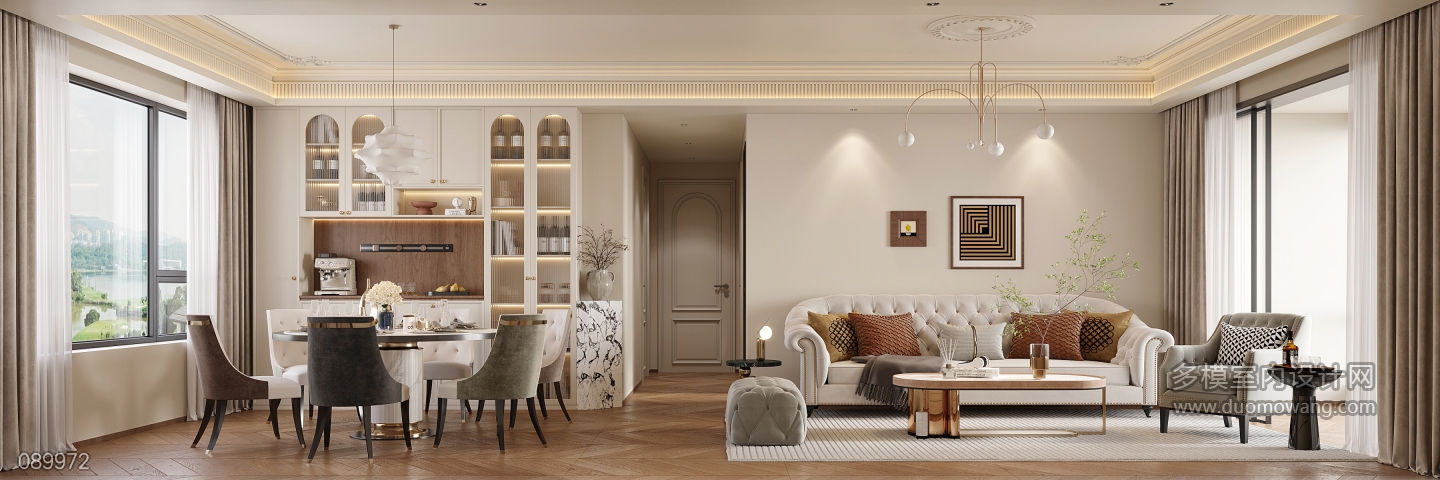 法式中古_2沙发背景_0000