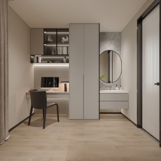 二楼_女儿房衣帽间