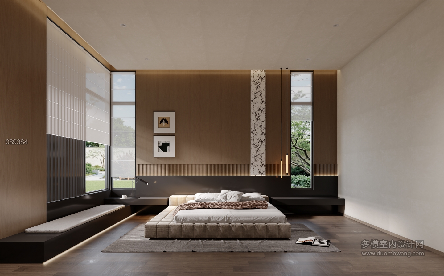 意式二楼主卧静态1