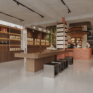 现代咖啡店静态003