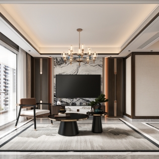 新中式 客厅 2