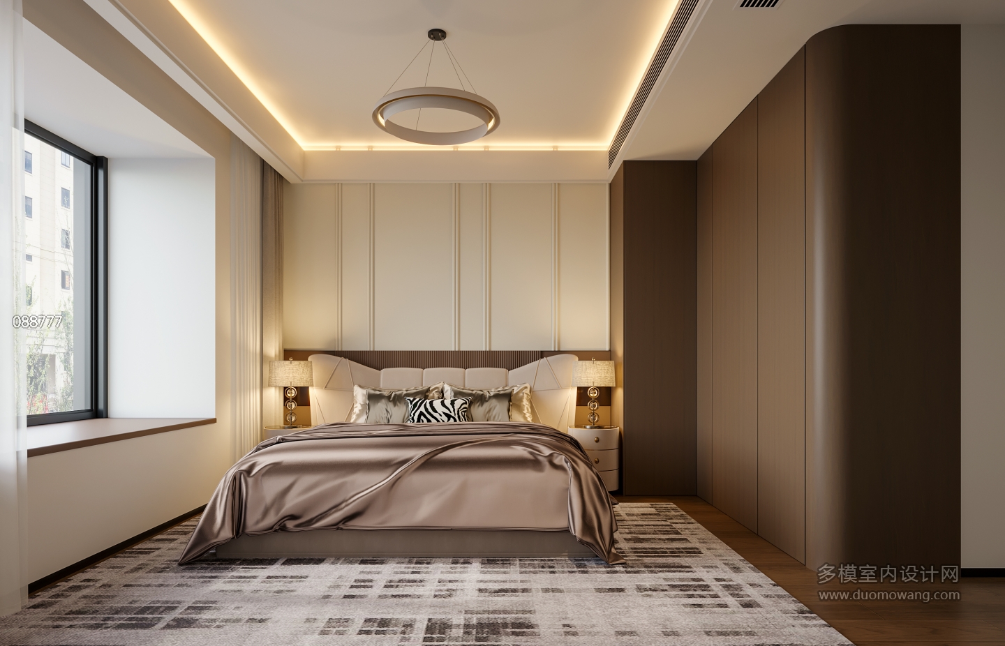 现代主卧室