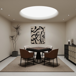 现代负二棋牌室单张