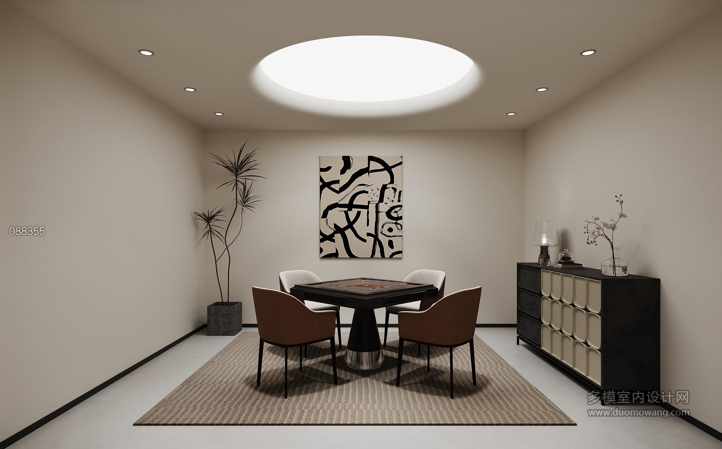 现代负二棋牌室单张