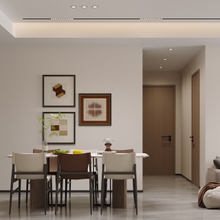 现代沙发背景墙单张