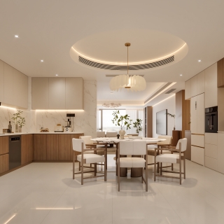 简约原木风餐厅