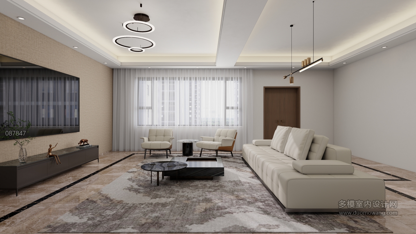 现代-客厅2单张