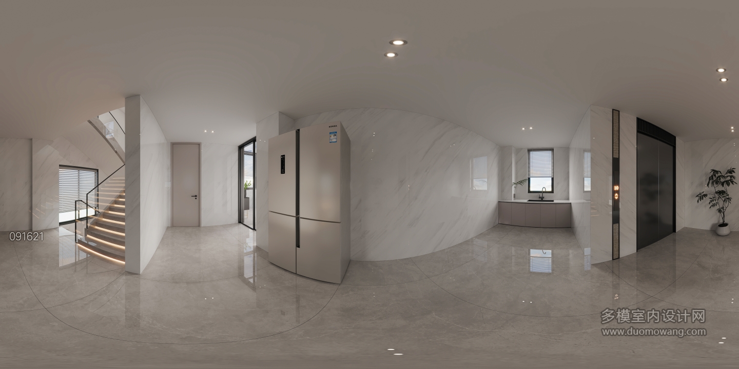 10楼楼梯间全景