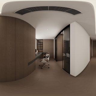 现代衣帽间全景