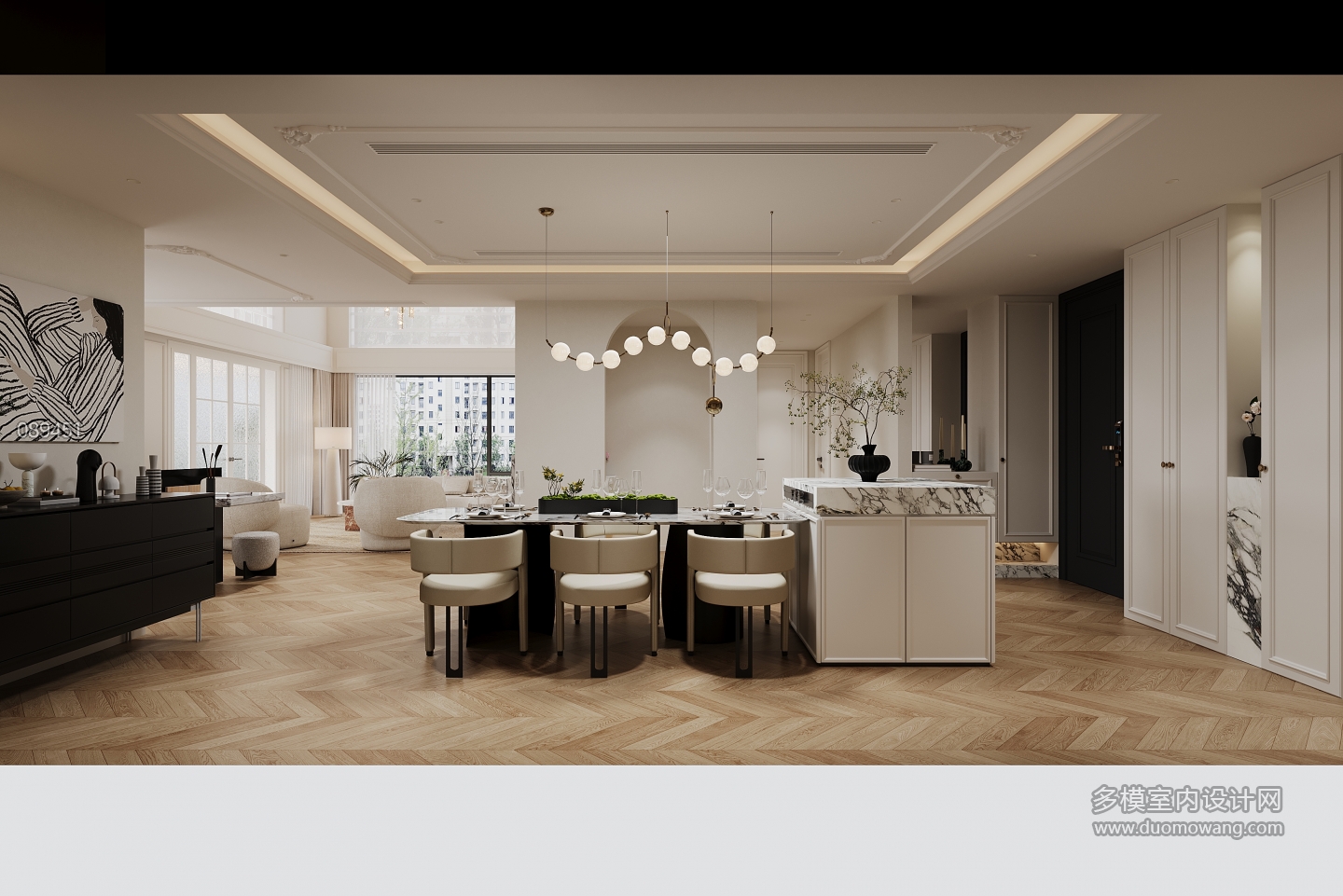 法式客餐厅单张五