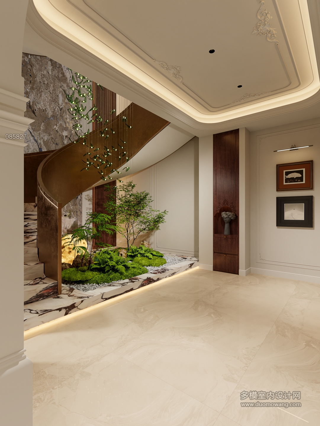 法式复古地下电梯厅