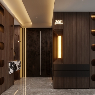 现代电梯厅