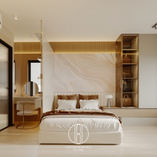 现代主人房 静态 1