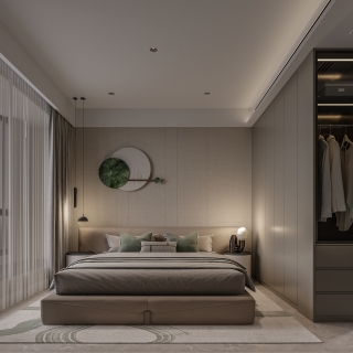 现代主卧室单张