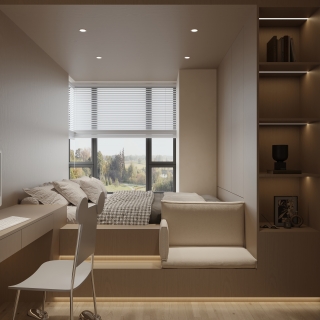 现代 次卧 单张