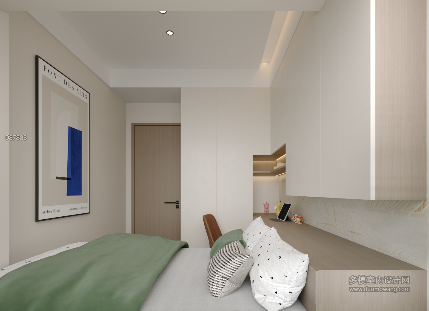 现代南次卧单张