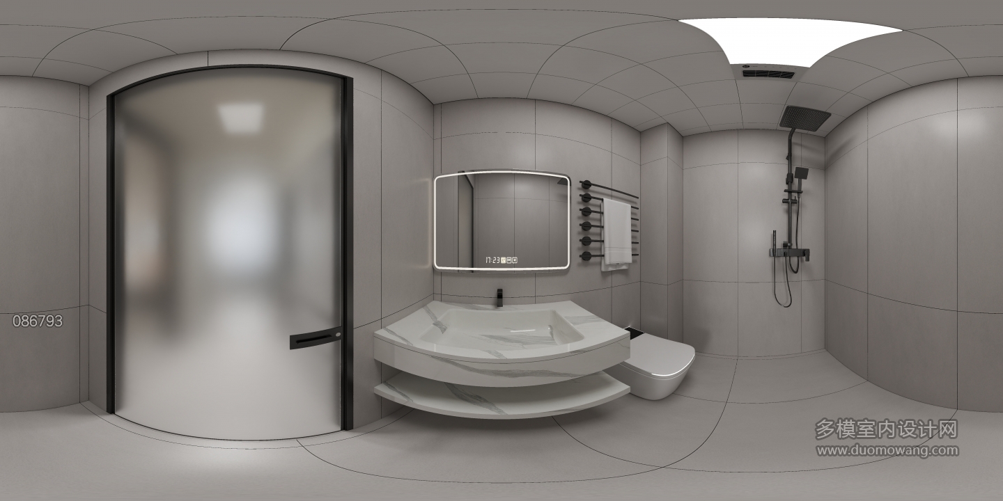 现代-卫生间