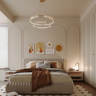 卧室单张，法式