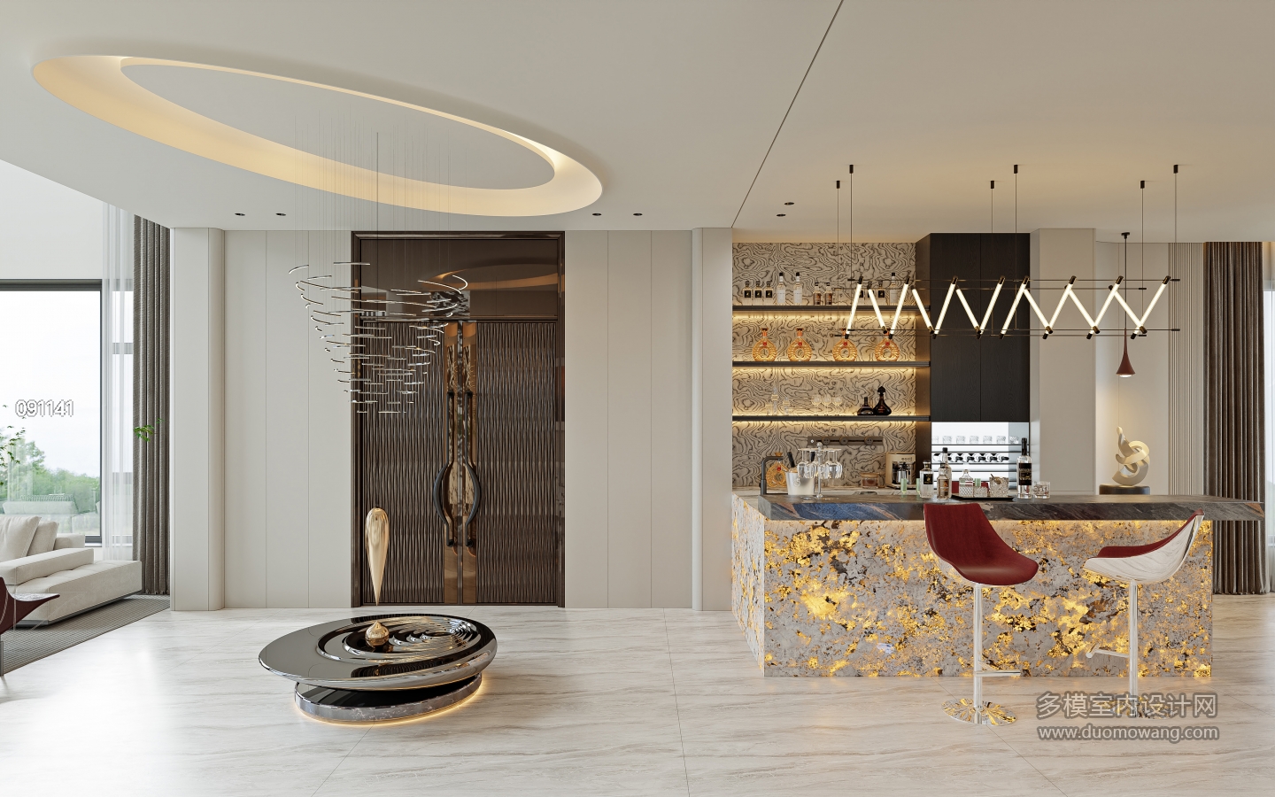 碧桂园一层912_一层玄关001