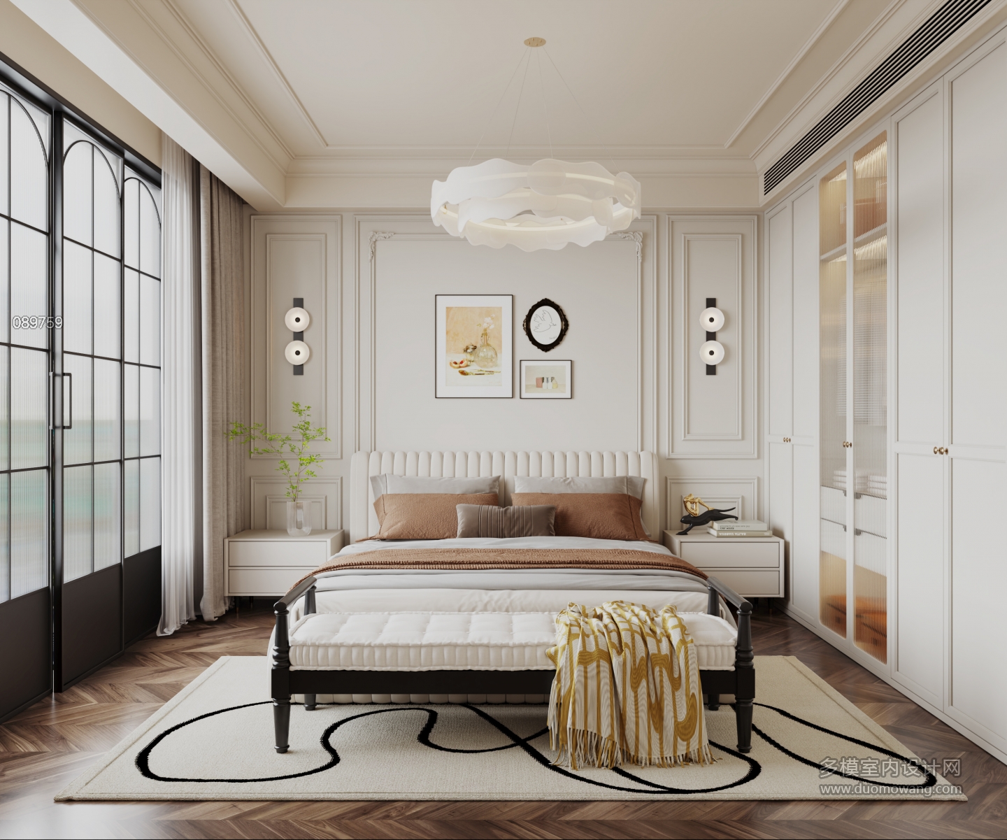 二楼卧室 (1)法式