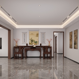 新中式1楼_门厅