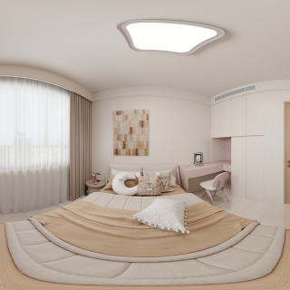 现代一层女孩房