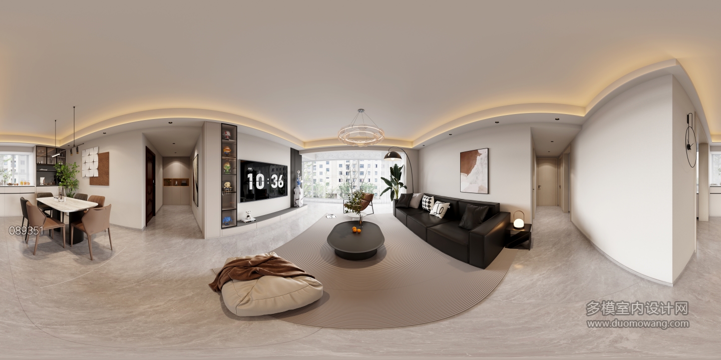 1现代客餐厅全景