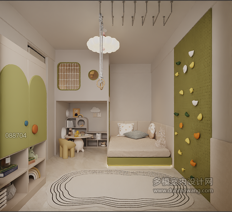 现代儿童房