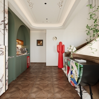 法式复古楼梯间