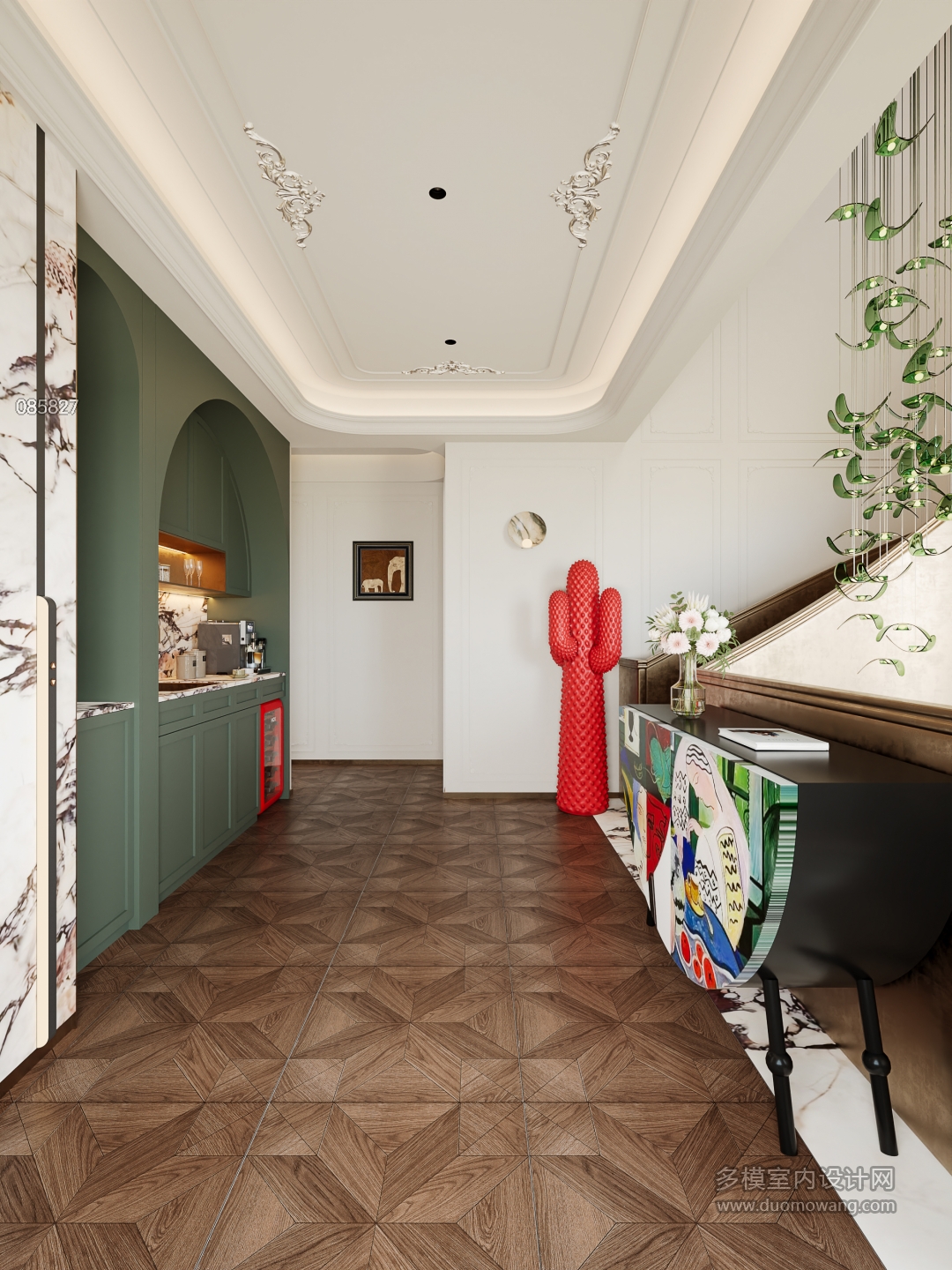 法式复古楼梯间