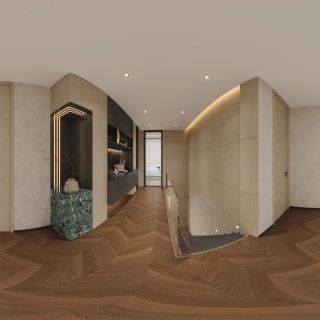 二楼楼梯间全景