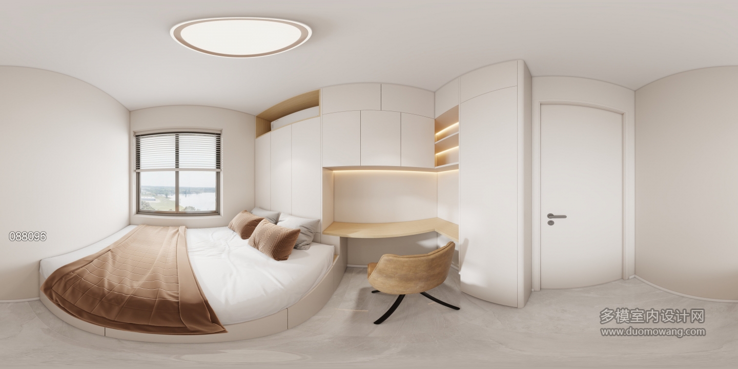 现代奶油风榻榻米