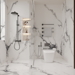 新中式男孩房卫生间