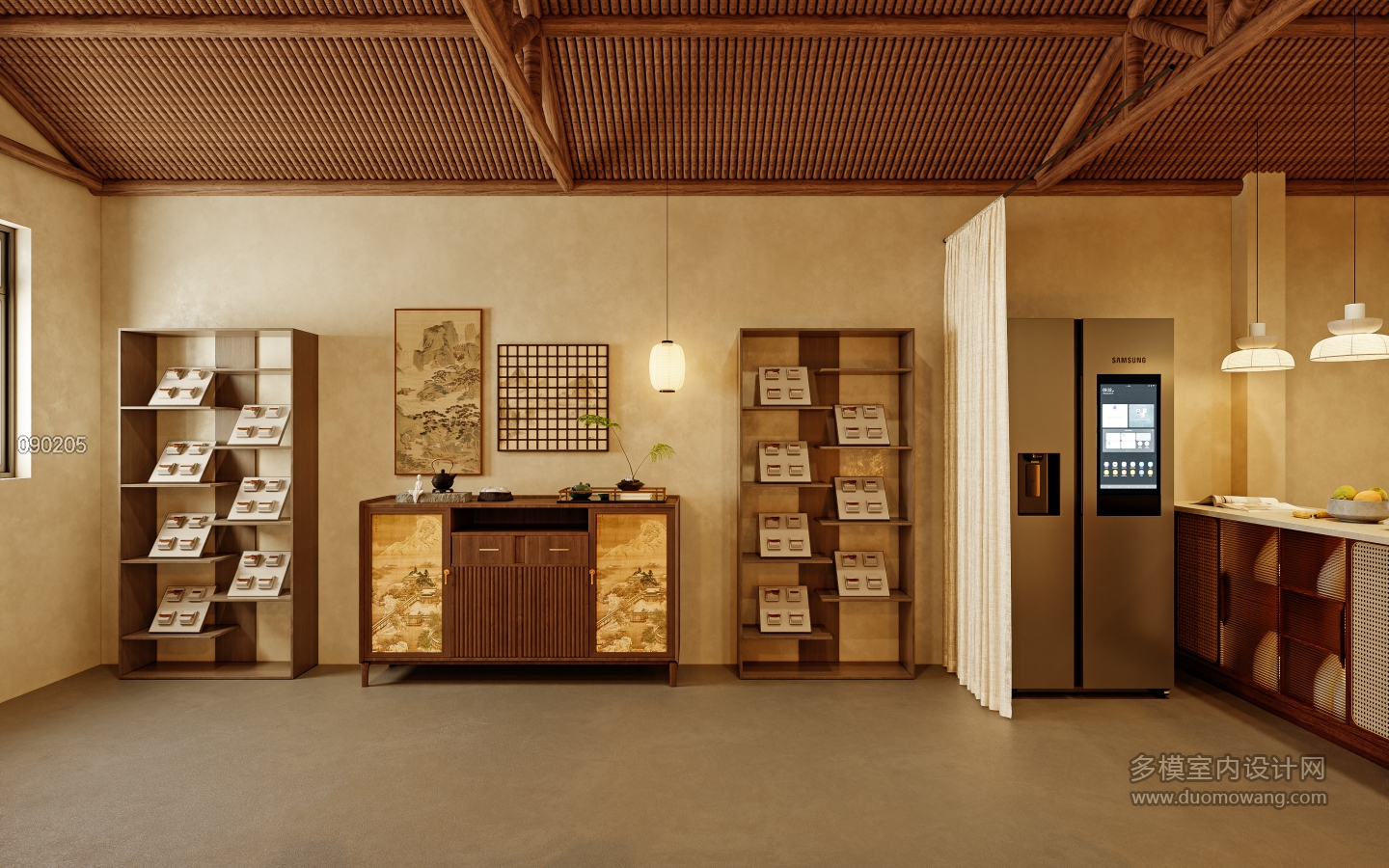 上下杭牛角梳店 二楼OK_二层休息区002