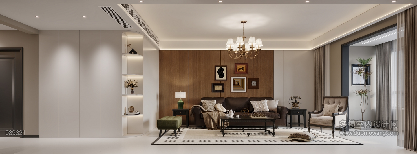 混搭沙发背景特写