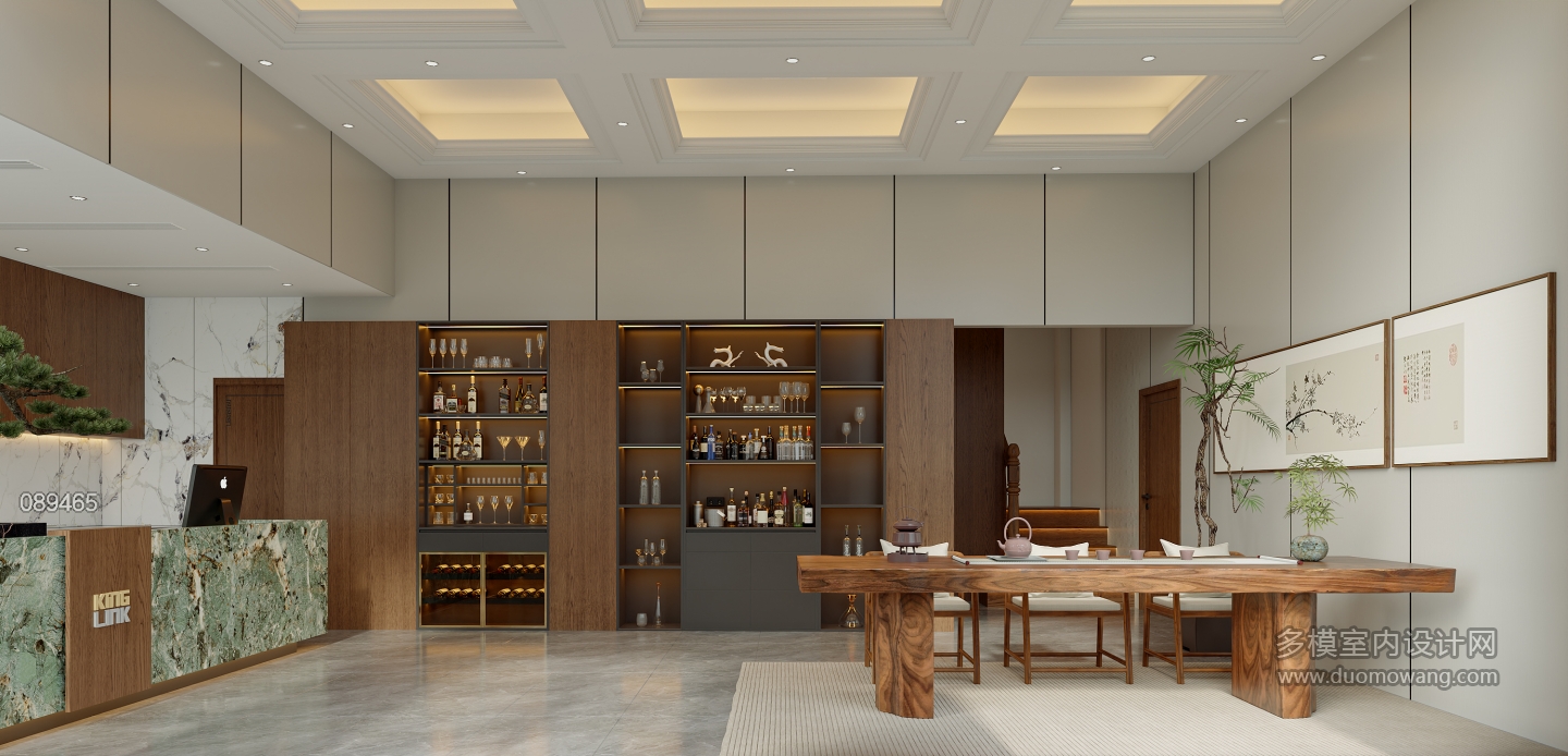 新中式客厅静态