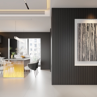 意式客餐厅-过道静态