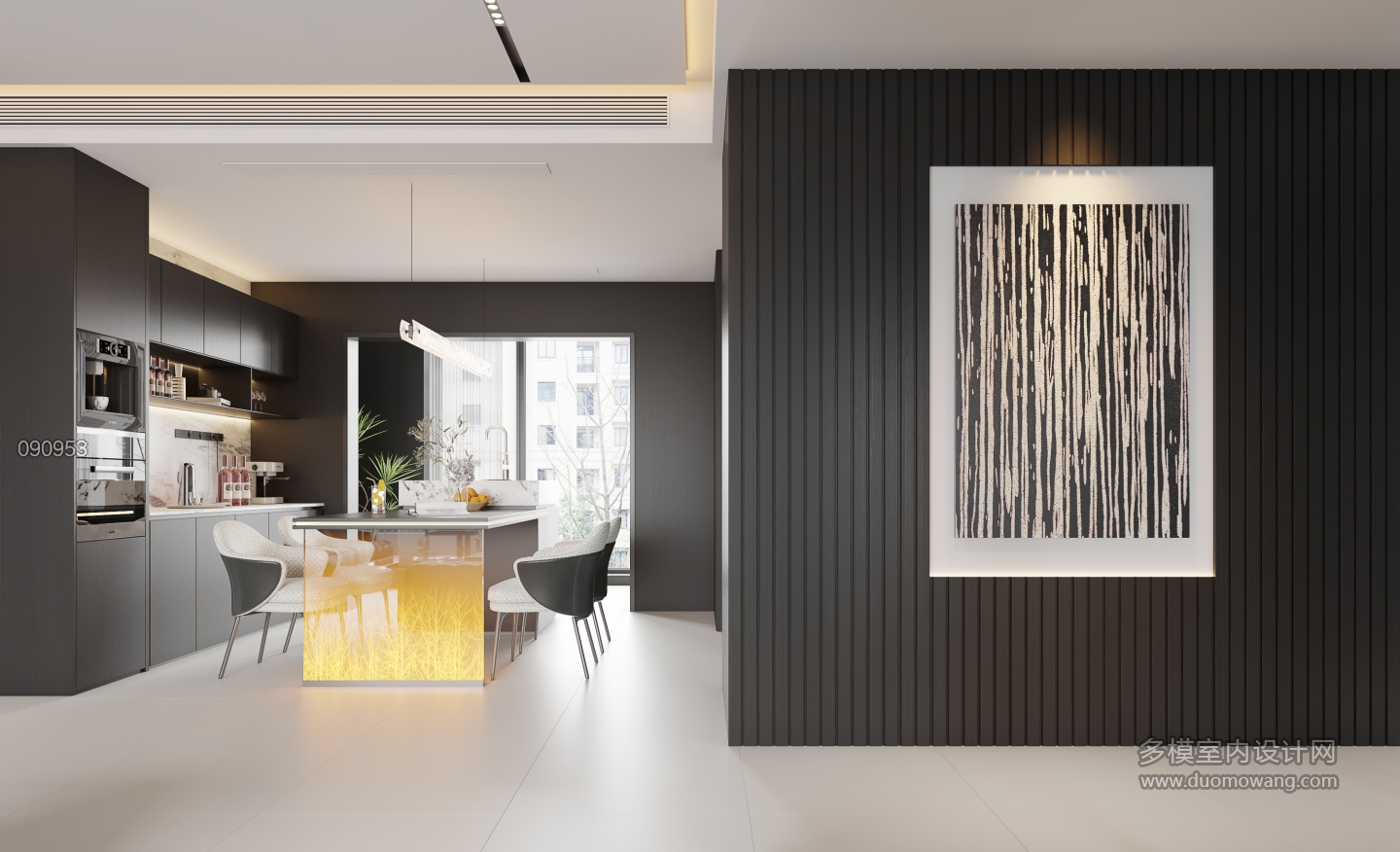 意式客餐厅-过道静态