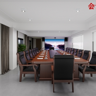 现代警察局会议室