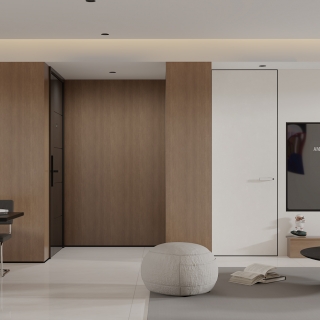 现代电视背景墙