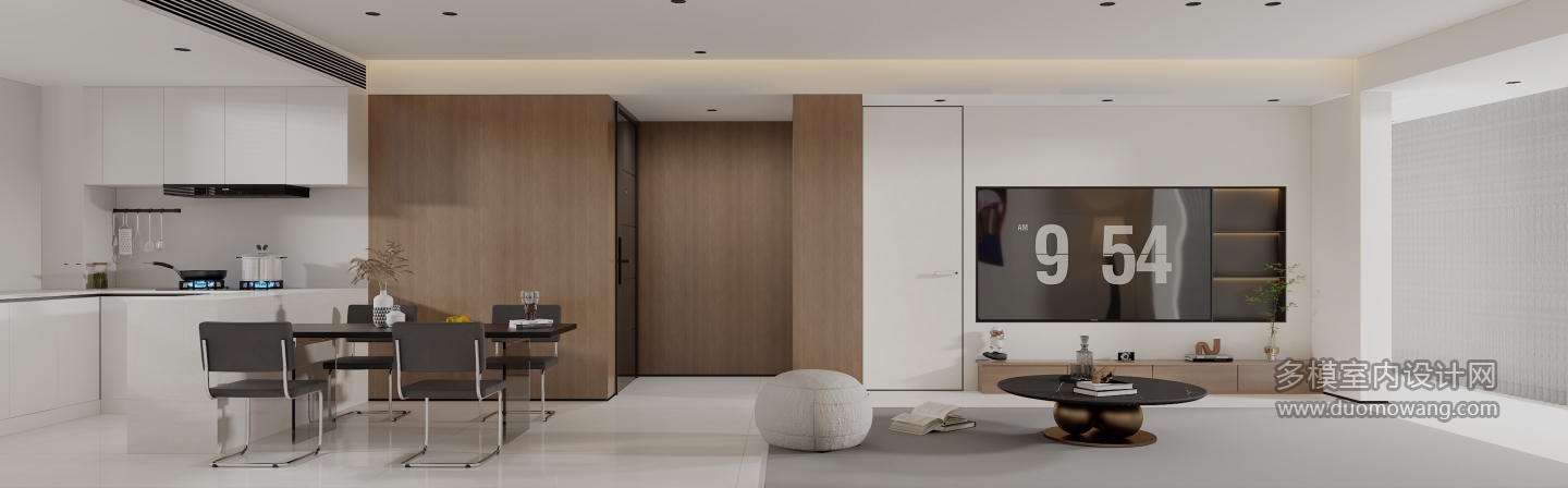 现代电视背景墙