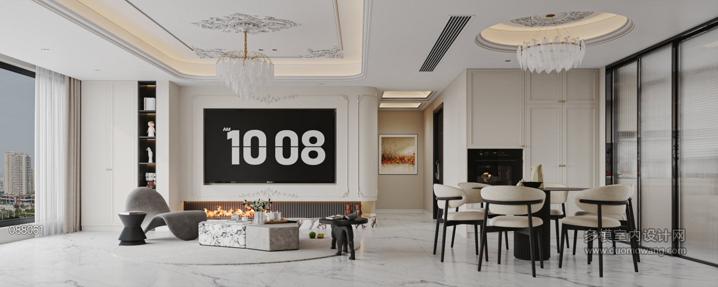 法式轻奢客餐厅特写2