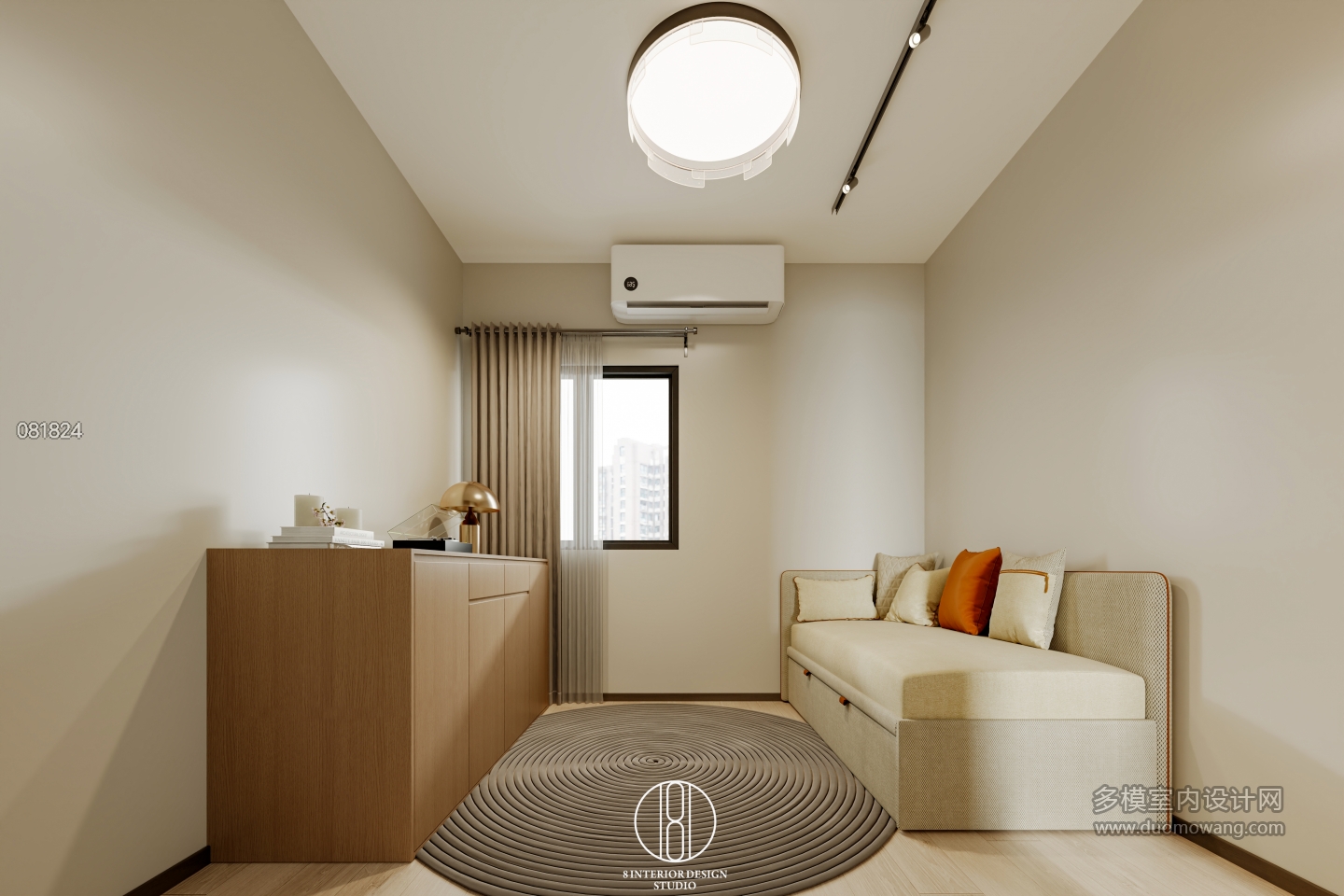 现代多功能房静态