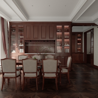 美式一楼餐厅单张 拷贝