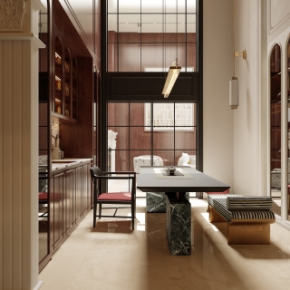 法式复古地下室茶室