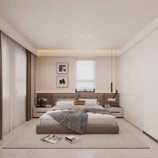 现代2楼卧室