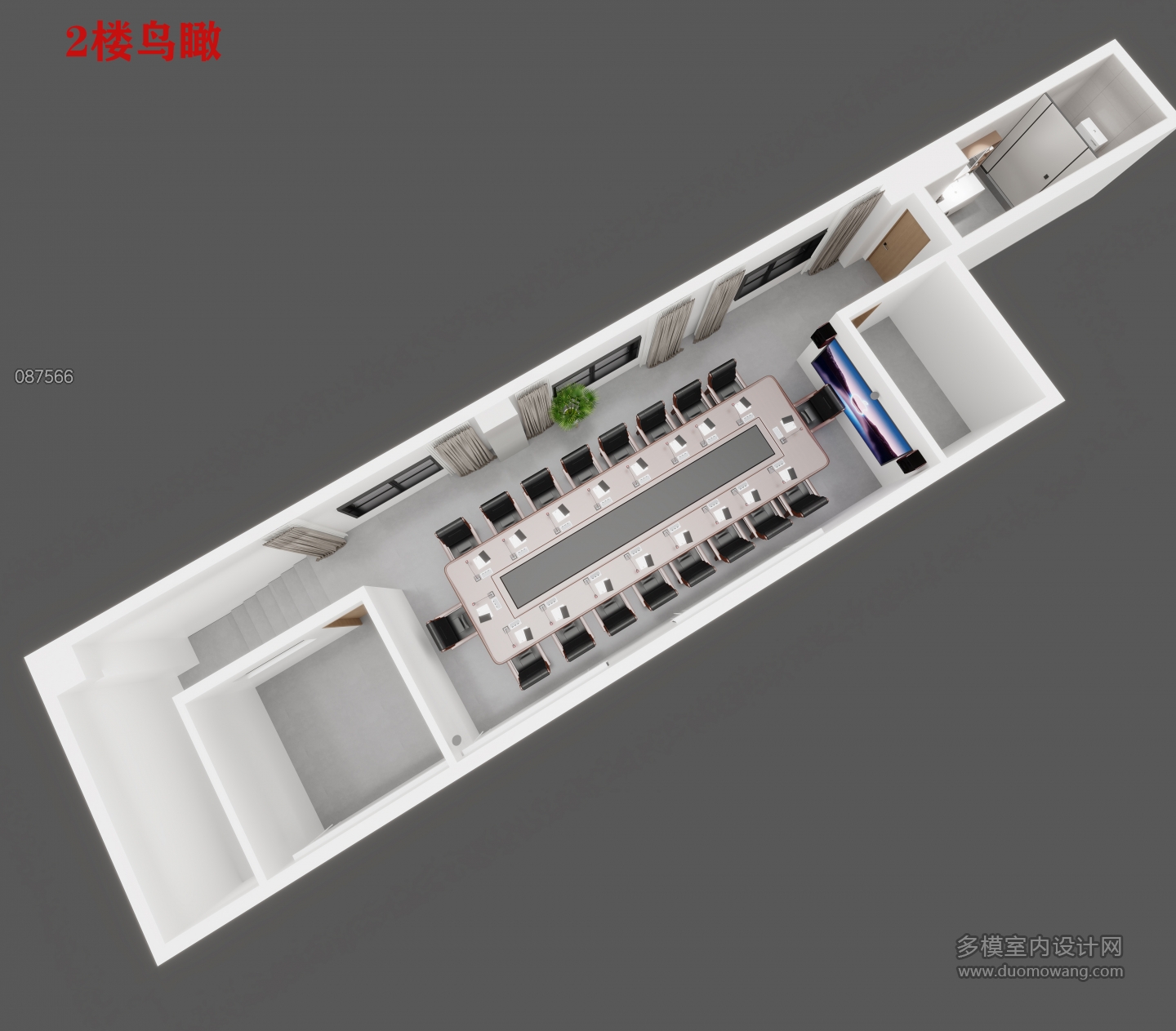 现代警察局鸟瞰